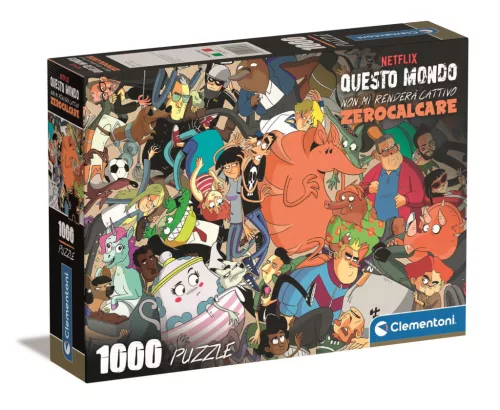 A világ ellen Chaos 1000 db-os Compact puzzle Clementoni