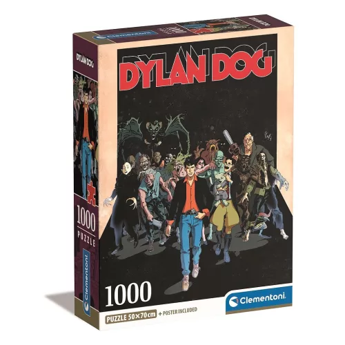 Dylan Dog Nightmare 1000 db-os Compact puzzle Clementoni