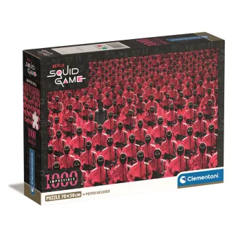 Squid Game Impossible 1000 db-os Compact puzzle Clementoni