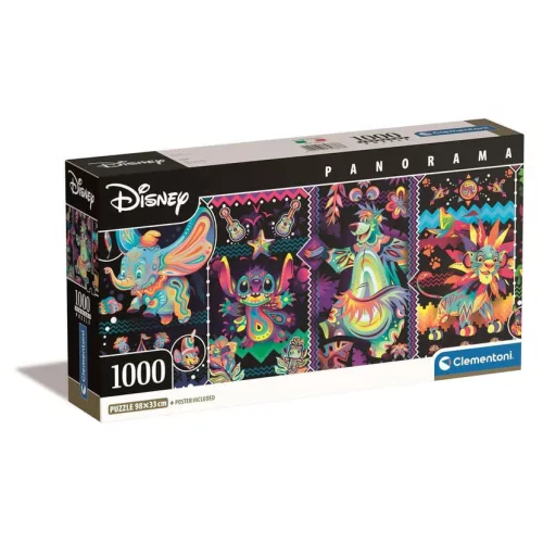 Disney Classics Joy 1000 db-os panoráma puzzle Clementoni