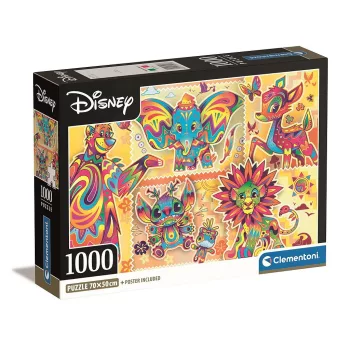   Disney Classics Boho Style 1000 db-os Compact puzzle Clementoni