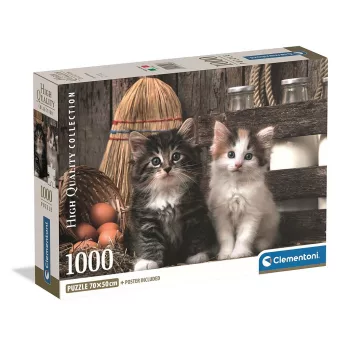 Cicás Lovely 1000 db-os Compact puzzle Clementoni