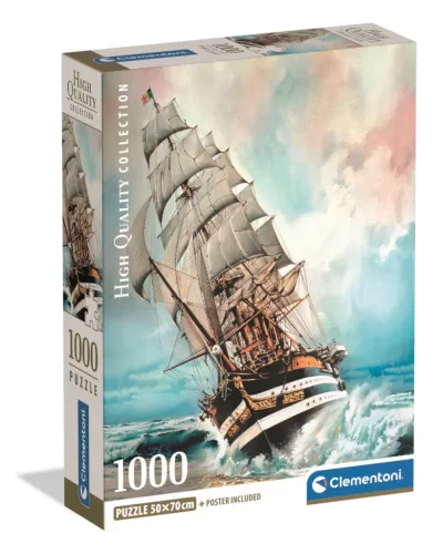 Hajó Amerigo Vespucci 1000 db-os Compact puzzle Clementoni