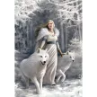 Anne Stokes Winter Guardians 1000 db-os Compact puzzle Clementoni