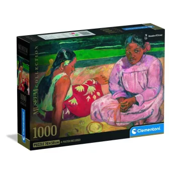   Művészet Tahiti asszonyok Gauguin 1000 db-os Compact puzzle Clementoni