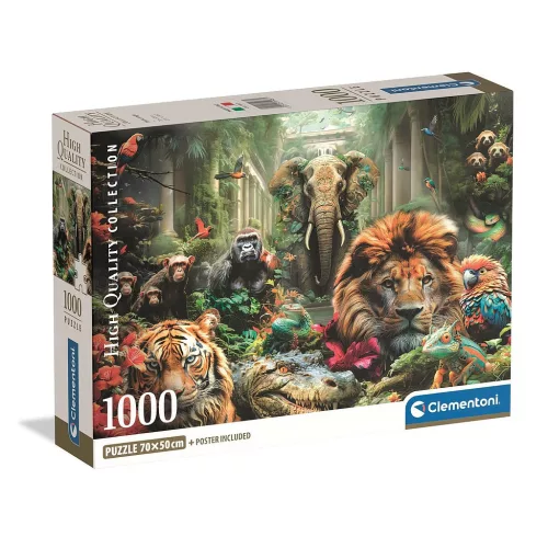 Állatos Mystic Jungle 1000 db-os puzzle Clementoni