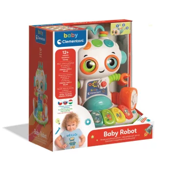Interaktív Baby Robot baba játék Clementoni