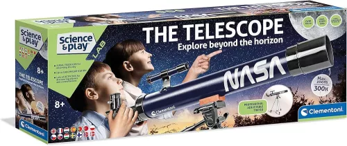 NASA teleszkóp szett Science & Play Clementoni