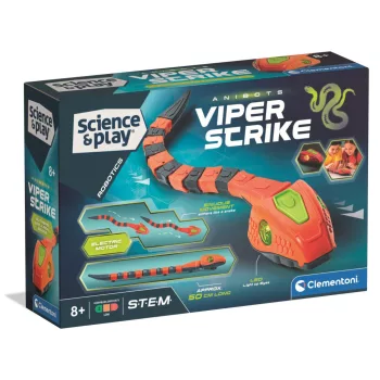 Kígyó Viper Strike építőjáték Clementoni
