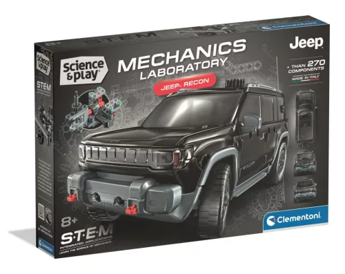Jeep Mechanics építőjáték Clementoni