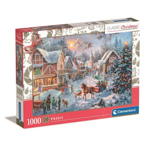 Karácsonyi Getting Ready 1000 db-os puzzle Clementoni