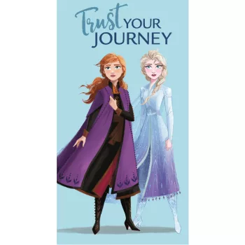   Disney Jégvarázs Journey kéztörlő arctörlő, törölköző 35x65cm
