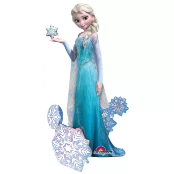   Disney Jégvarázs Elsa AirWalker sétáló fólia lufi 144 cm
