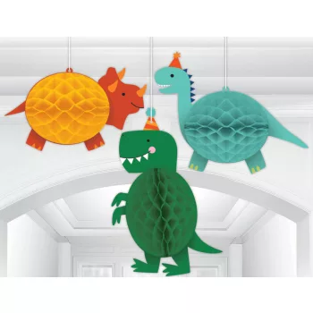 Dinoszaurusz Dino-mate lampion 3 db-os