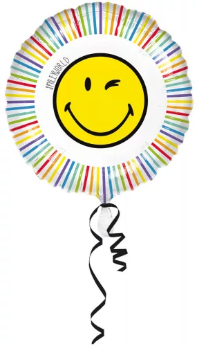 Emoji Wink fólia lufi 43 cm