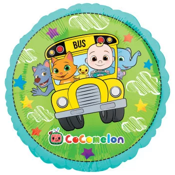 CoComelon Bus fólia lufi 43 cm