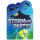 Battle Royal Storm party meghívó 8 db-os