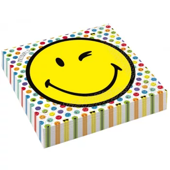 Emoji Wink szalvéta 16 db-os 33x33 cm