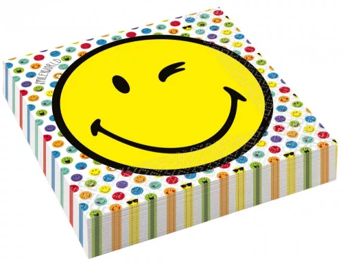 Emoji Wink szalvéta 16 db-os 33x33 cm