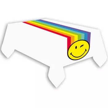 Emoji Wink papír asztalterítő 40x180 cm