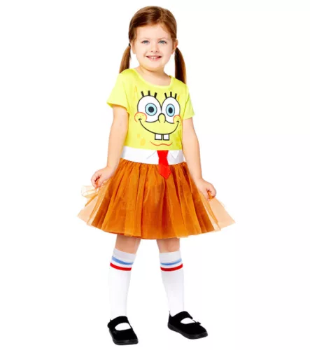 SpongyaBob Miss Sponge lány jelmez 3-4 év