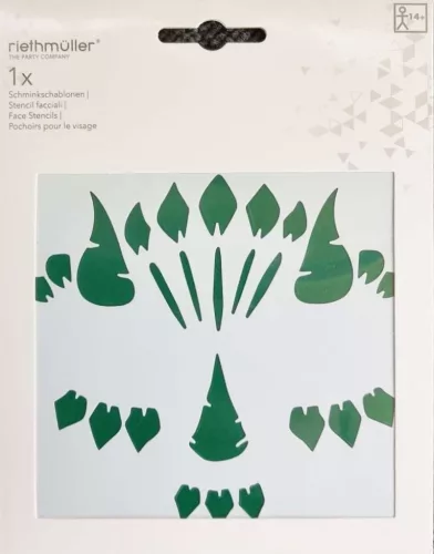 Dinoszaurusz Green arc tetoválás
