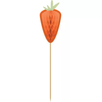 Húsvét Carrot díszítő pálca 10 db-os