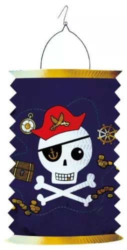 Kalóz Treasure lampion 28 cm