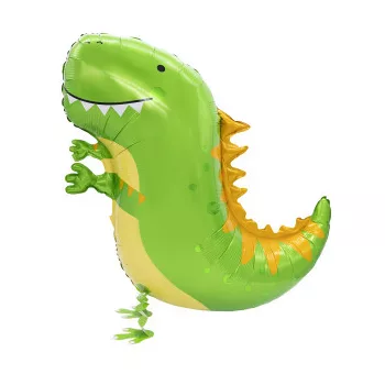 Dinoszaurusz Green sétáló fólia lufi 75 cm