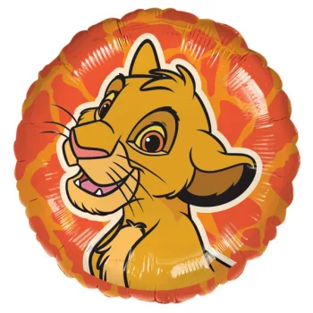 Disney Az Oroszlánkirály Orange fólia lufi 43 cm