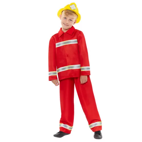 Tűzoltó Rescue Hero jelmez 6-8 év
