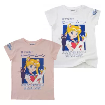   Sailor Moon Guardian gyerek rövid póló, felső 9 - 14 év / 134 - 164 cm
