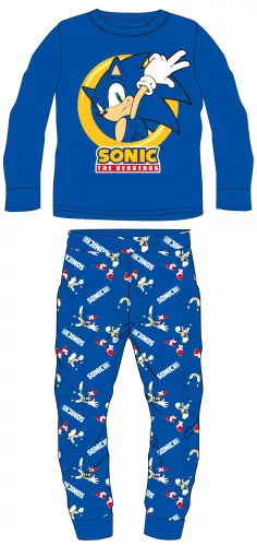 Sonic a sündisznó Blue gyerek hosszú pizsama 104-134 cm
