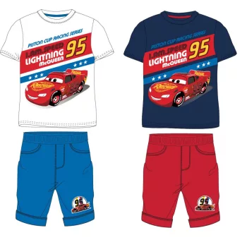   Disney Verdák Cup Racing 2 részes rövid szett 3 - 8 év / 98 - 128 cm