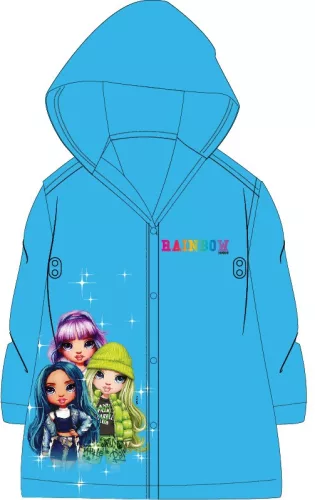 Rainbow High Blue esőkabát 3 - 8 év / 98 - 128 cm