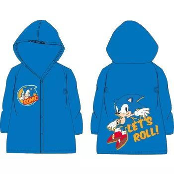   Sonic a sündisznó Let's Roll esőkabát 4 - 9 év / 104 - 134 cm