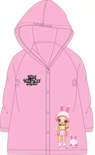 Na! Na! Na! Surprise Pink esőkabát 4 - 9 év / 104 - 134 cm