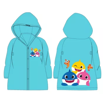 Baby Shark Blue esőkabát 2 - 5 év / 92 - 110 cm
