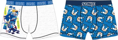 Sonic a sündisznó Race gyerek boxeralsó 2 - 8 év / 92 - 128 cm