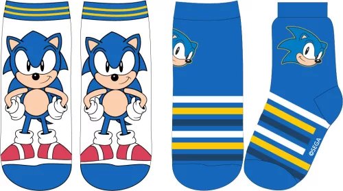 Sonic a sündisznó Blur gyerek zokni 23-34