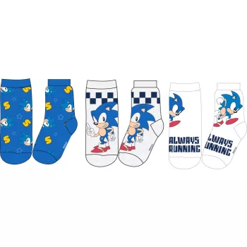 Sonic a sündisznó Running gyerek zokni 23-34