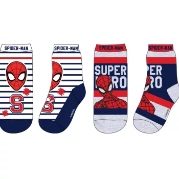Pókember Super Hero gyerek zokni 23-34