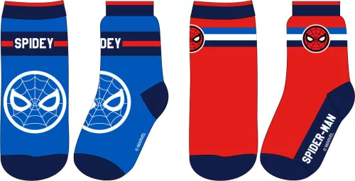 Pókember Red & Blue gyerek zokni 23-34