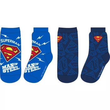 Superman Man of Steel gyerek zokni 23-34