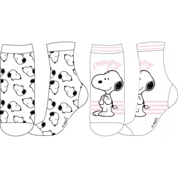 Snoopy White gyerek zokni 23-34