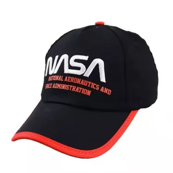 NASA Black gyerek baseball sapka 54-56 cm
