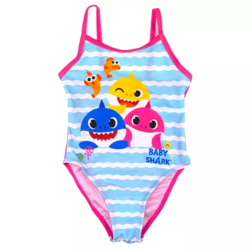 Baby Shark Familie gyerek fürdőruha, úszó 2 - 5 év / 92 - 110 cm