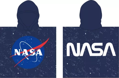 Nasa Blue strand törölköző poncsó 55x110cm (Fast Dry)