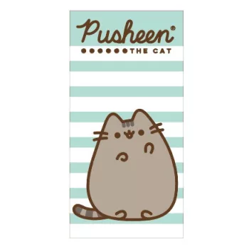   Pusheen Green fürdőlepedő, strand törölköző 70x140cm (Fast Dry)