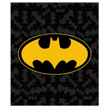 Batman Black coral fleece polár takaró 120x150cm
